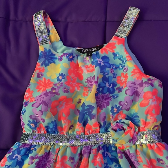 George flower dress - Picture 2 of 4